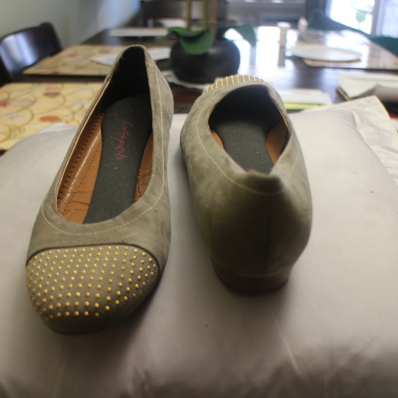 Womens Brown Jenny By Ara Flats Size 6.5 - Picture 3 of 3